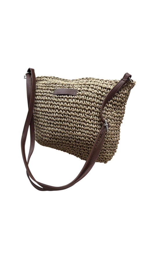 BOLSO RAFIA CAMEL
