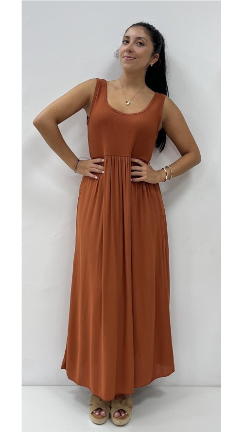 VESTIDO KALISTA TEJA