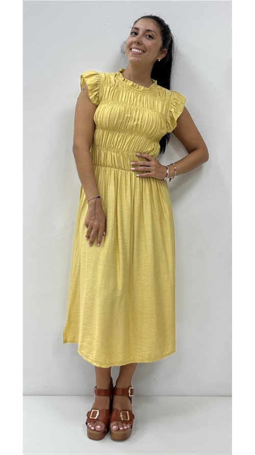 VESTIDO SASHA AMARILLO