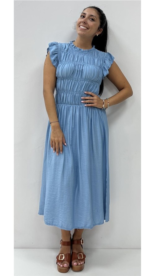 VESTIDO SASHA AZUL