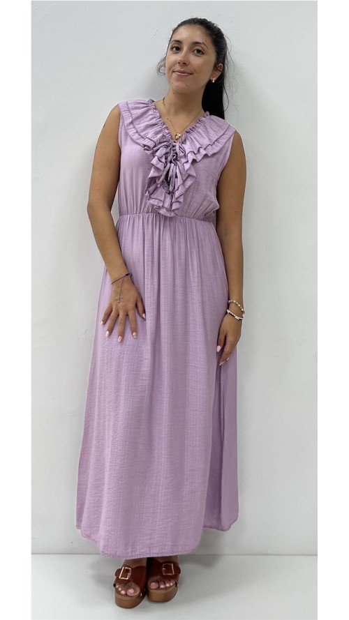 VESTIDO SOFIA MALVA