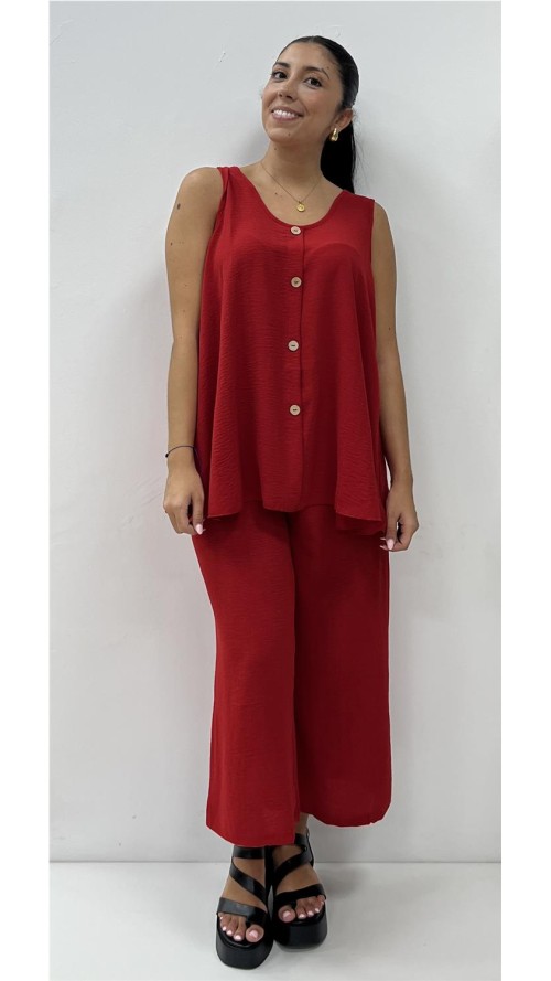 CONJUNTO ASIA ROJO