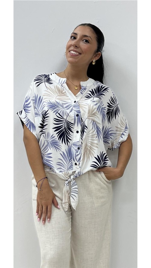 CAMISA TOKIO AZUL