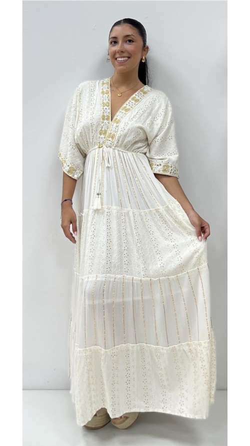 VESTIDO SINGAPUR BEIG