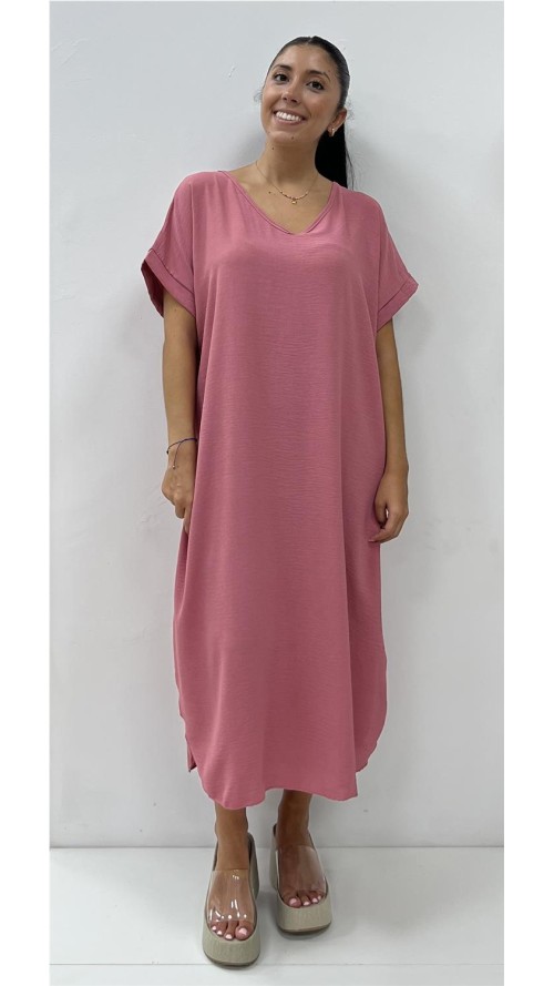 VESTIDO SUELTO MAQUILLAJE