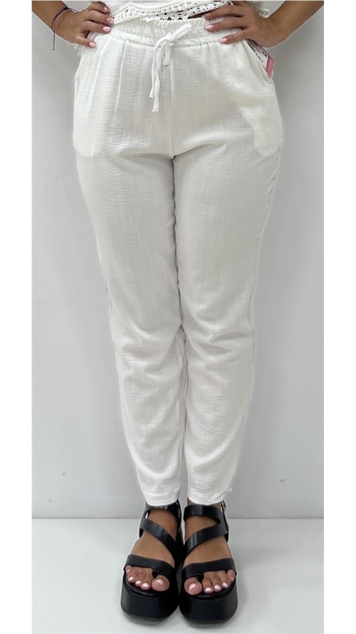 PANTALON URBAN FRESH BLANCO