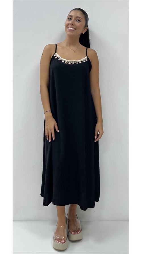 VESTIDO ALMEDENA NEGRO