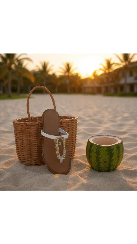 SANDALIA DEDO SERPIENTE BLANCO 2