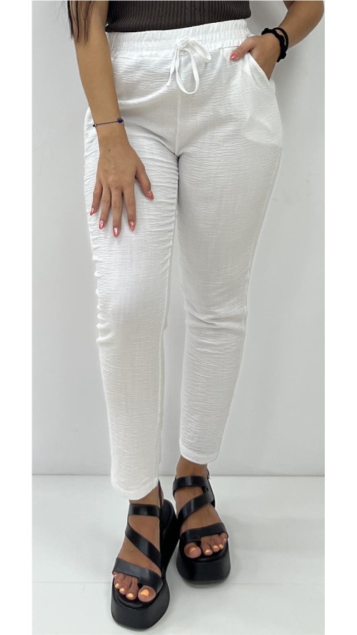PANTALON ARENAL BLANCO