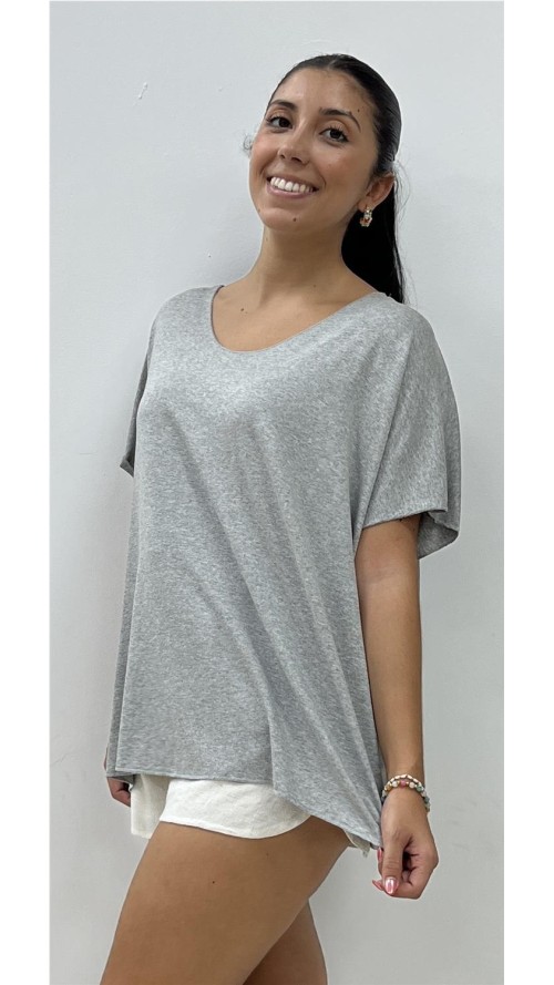 Camiseta BASIC GRIS