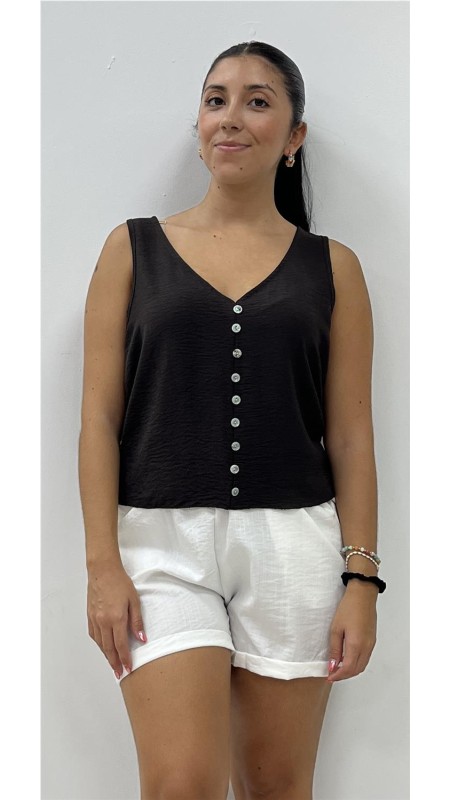 TOP LINA NEGRO