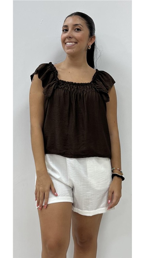 TOP SOLE MARRON