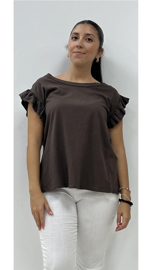 CAMISETA SUSI MARRON