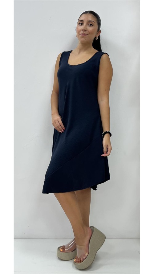 VESTIDO SALOME MARINO