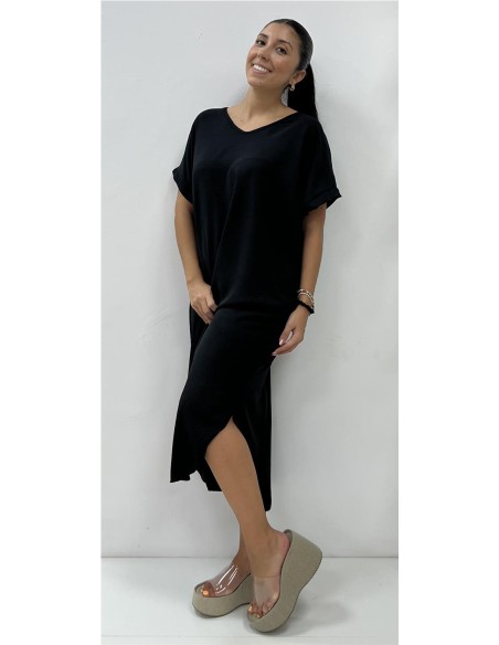 VESTIDO SUELTO NEGRO