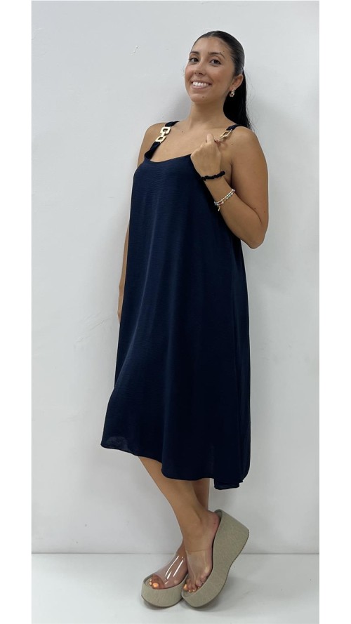 VESTIDO ELARA MARINO