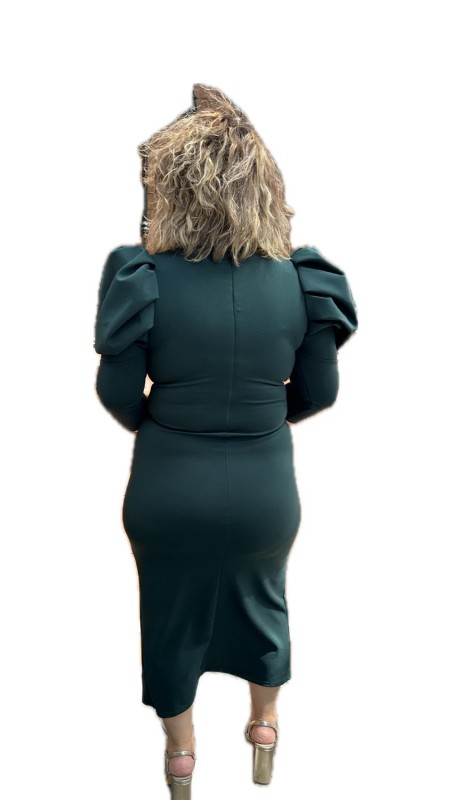 VESTIDO RESLE VERDE 2