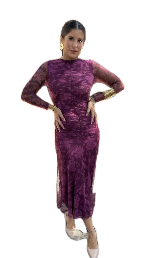 VESTIDO ADELAIDA BICOLOR