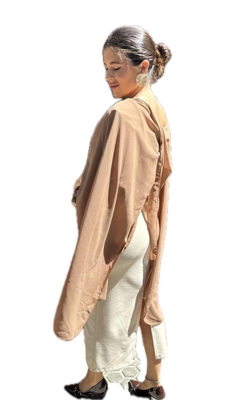 VESTIDO LORETO BEIG 2