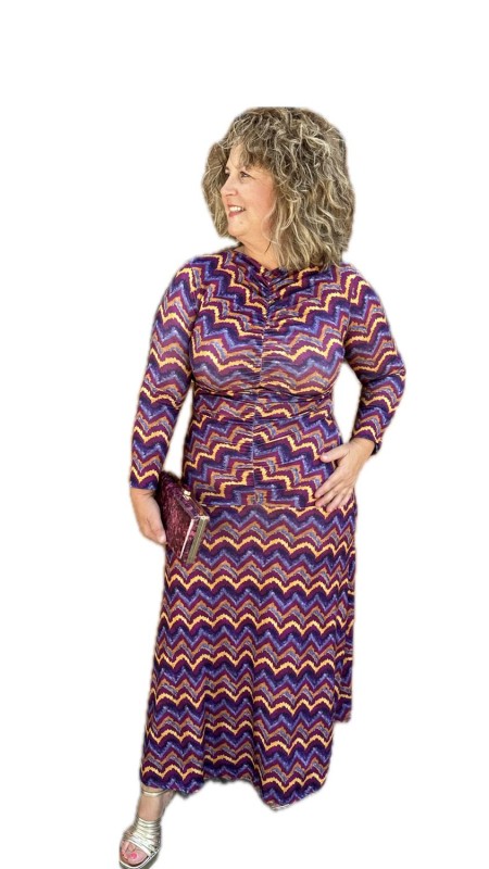 VESTIDO BEGOÑA BICOLOR