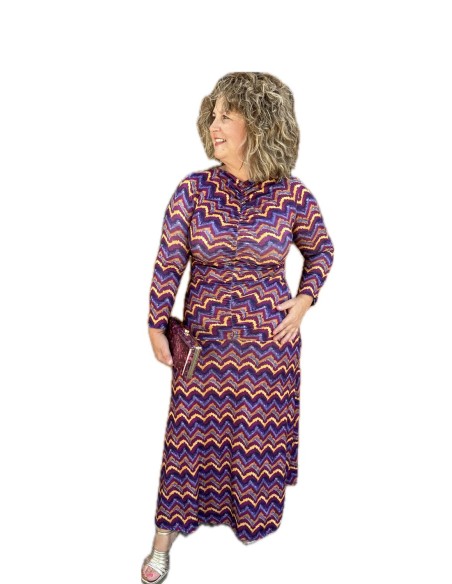 VESTIDO BEGOÑA BICOLOR