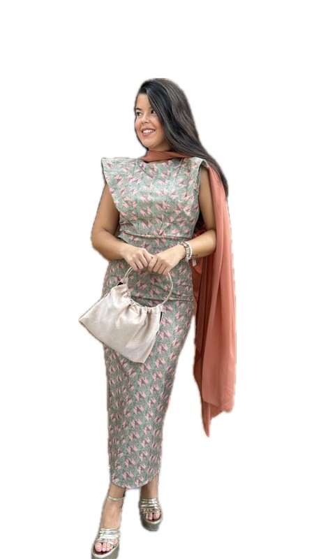 VESTIDO DIANA ESTAMPADO VERDE