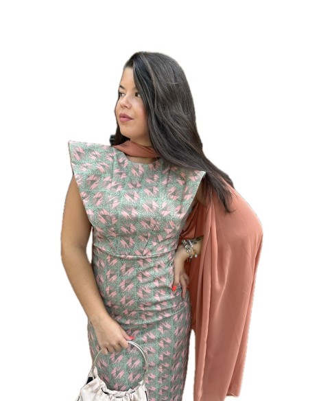 VESTIDO DIANA ESTAMPADO VERDE