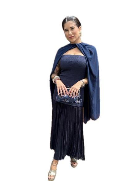 VESTIDO ZARAGOZA MARINO