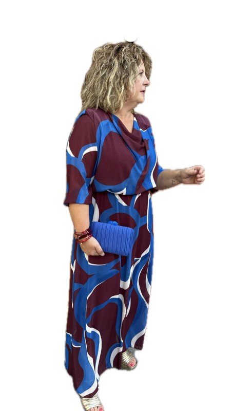 VESTIDO AMELIA BURDEOS 2