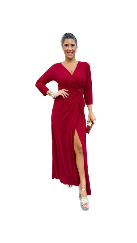 VESTIDO BETTY BURDEOS