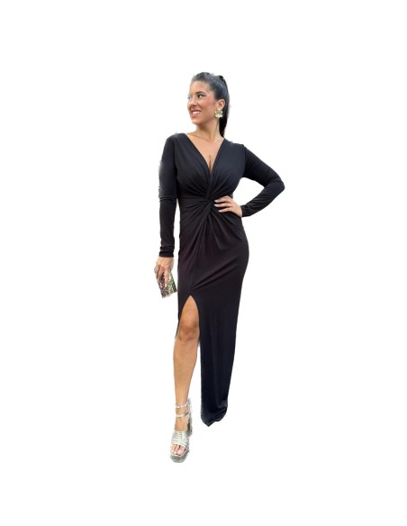 VESTIDO CAMPANELA NEGRO