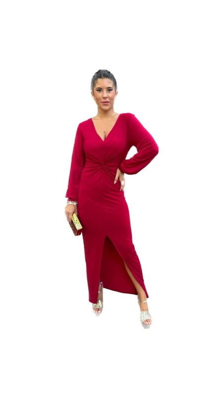 VESTIDO CAMPANELA ROJO