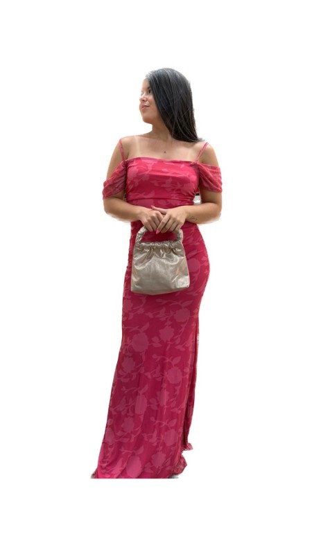 VESTIDO SANTOS CORAL