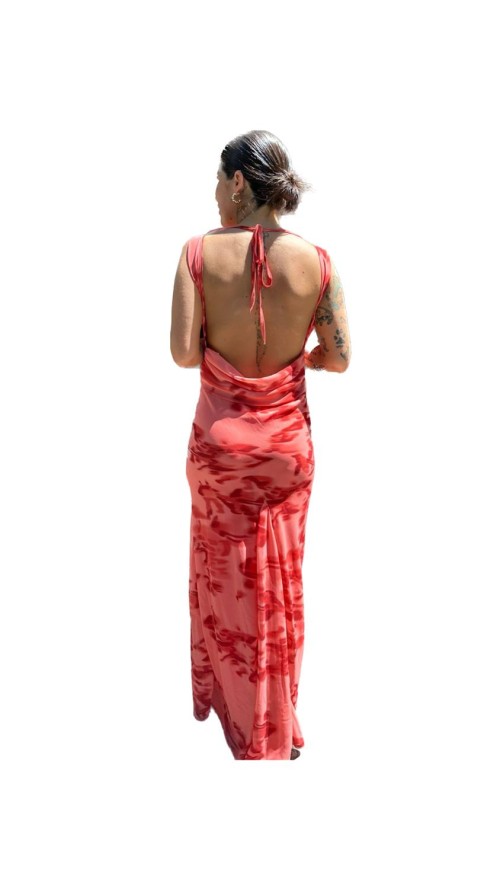 VESTIDO ISABELA NARANJA VESTIDO ISABELA NARANJA