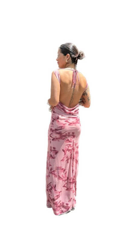 VESTIDO ISABELA ROSA 2