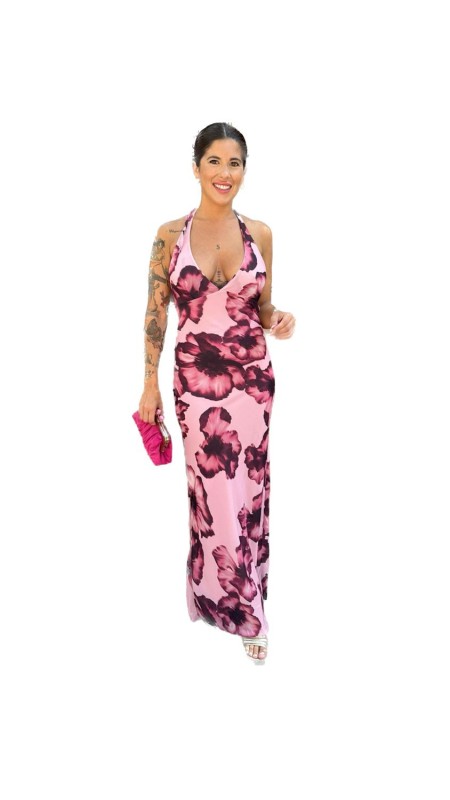 VESTIDO CATALINA ROSA