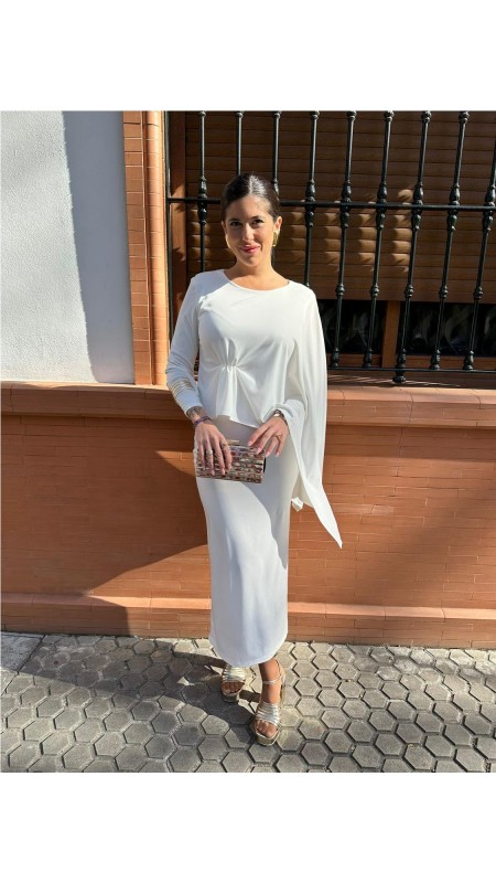 VESTIDO BELLA BLANCO