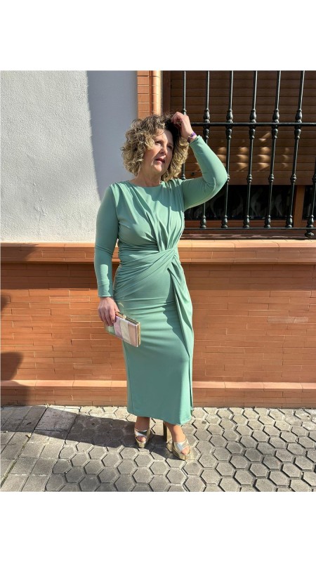 VESTIDO PRAGA AGUAMAR