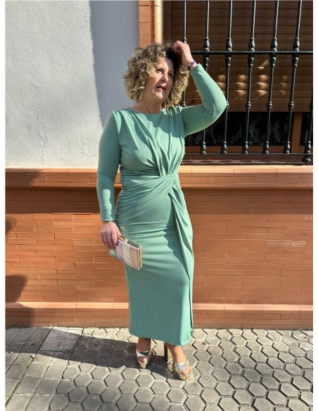 VESTIDO PRAGA AGUAMAR