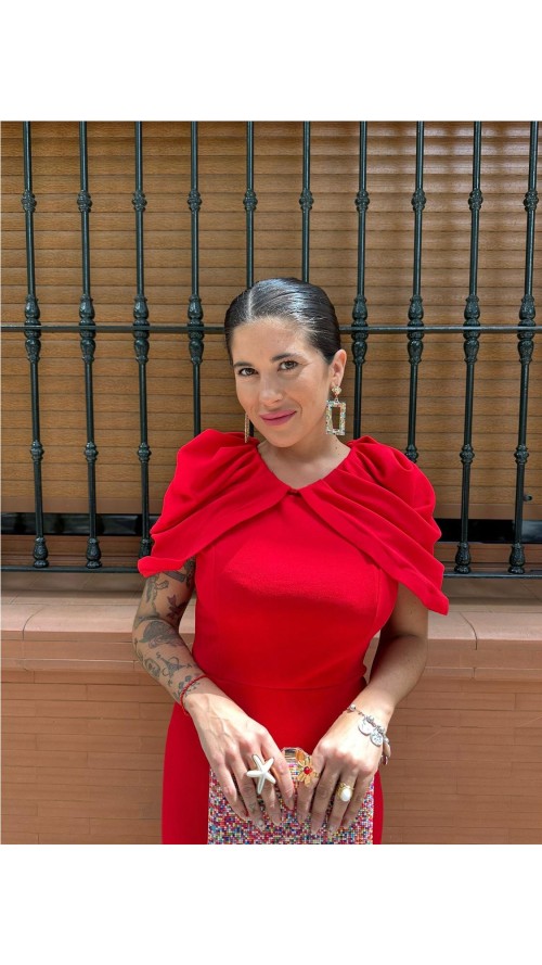 VESTIDO MARISOL ROJO VESTIDO MARISOL ROJO