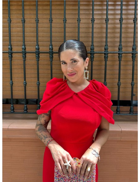 VESTIDO MARISOL ROJO