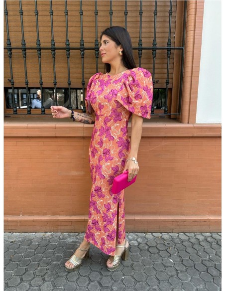 VESTIDO TALYA NARANJA