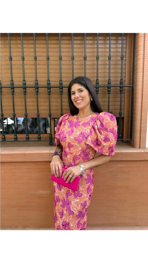 VESTIDO TALYA NARANJA VESTIDO TALYA NARANJA