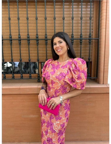 VESTIDO TALYA NARANJA