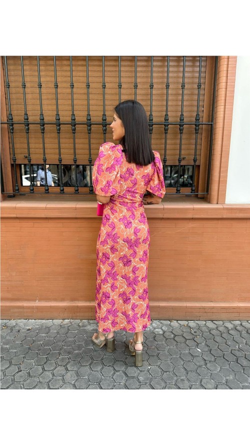 VESTIDO TALYA NARANJA VESTIDO TALYA NARANJA