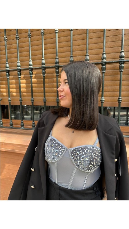 TOP SILVINA GRIS