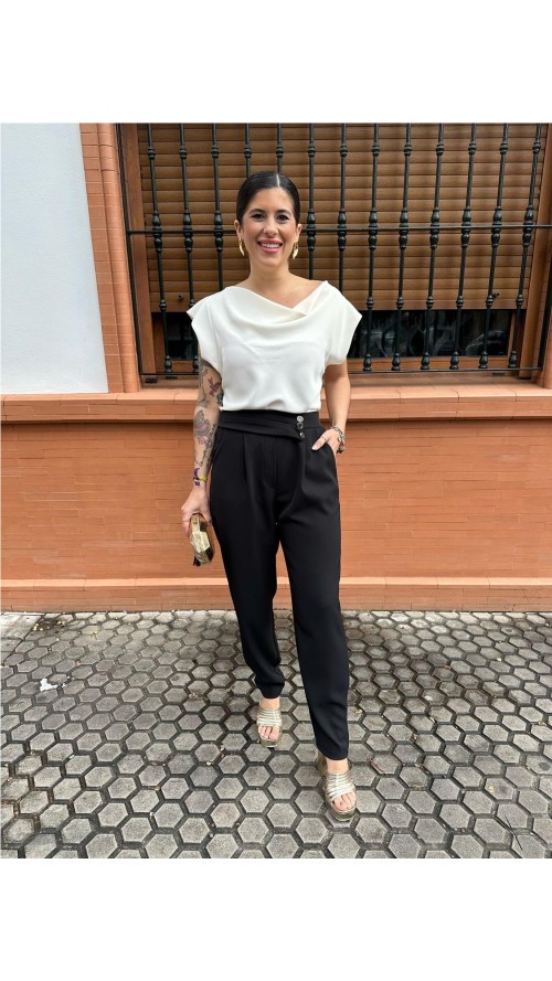 PANTALON MARA NEGRO