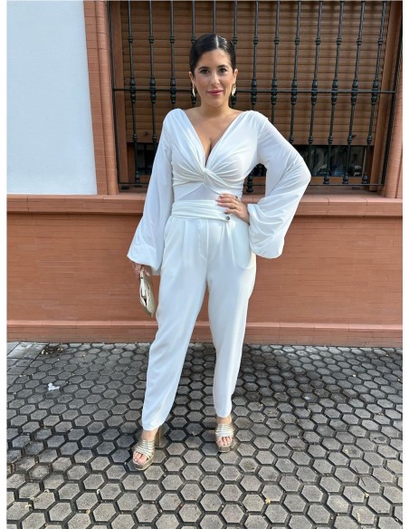 PANTALON MARA BLANCO