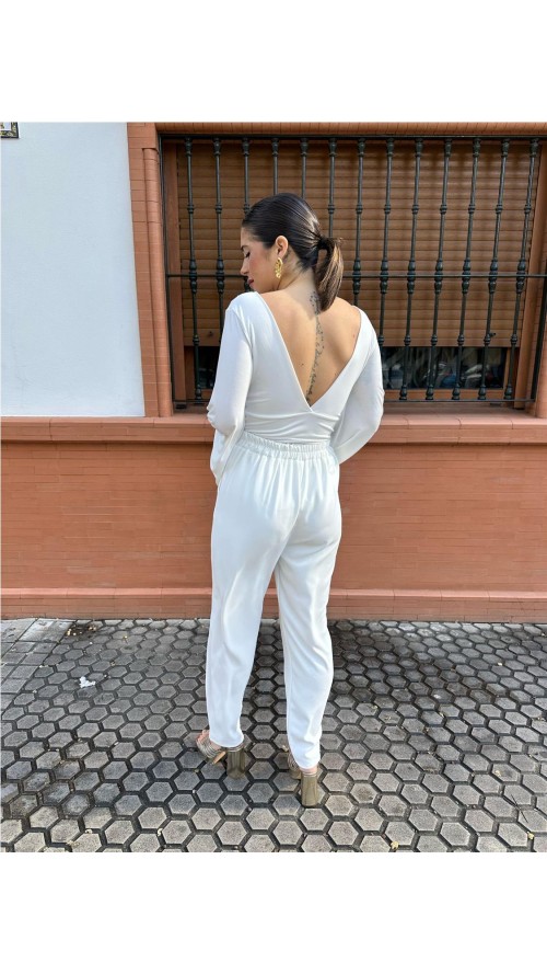 PANTALON MARA BLANCO