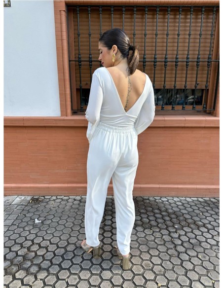 PANTALON MARA BLANCO